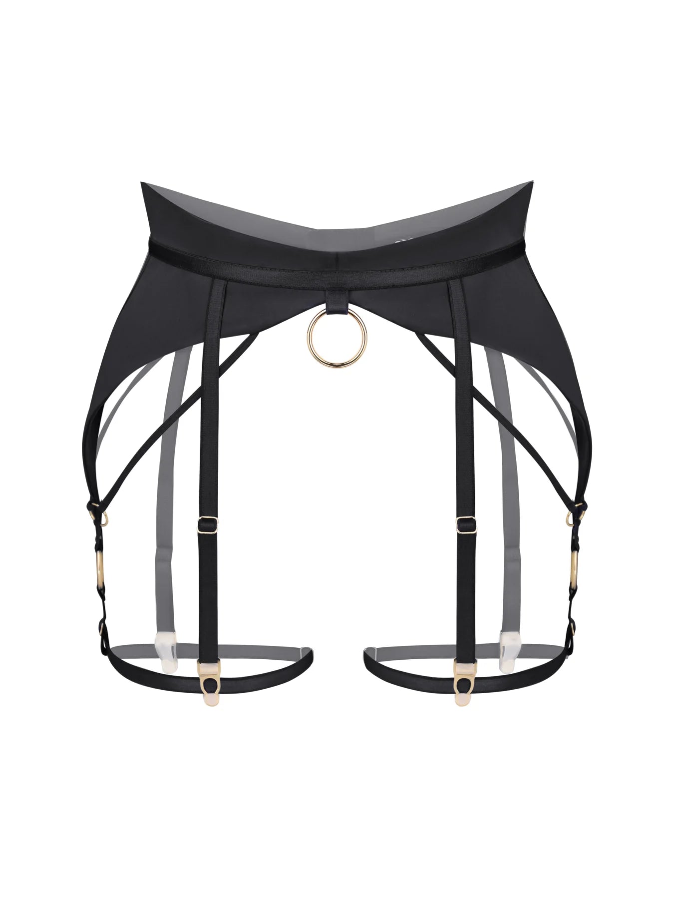 Lunari Black Пояс для панчох