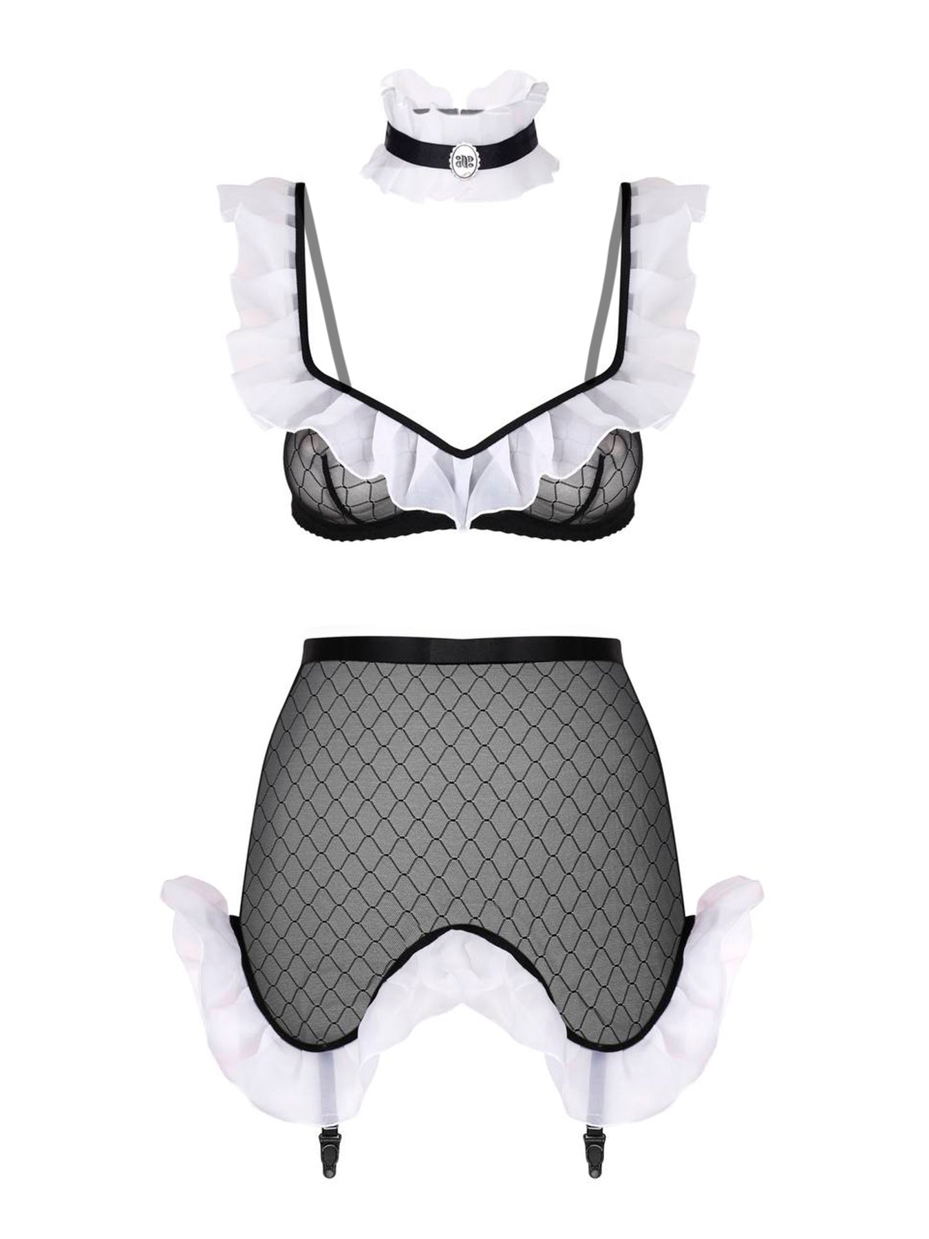 КОМПЛЕКТ БІЛІЗНИ FRENCH MAID