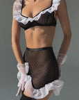КОМПЛЕКТ БІЛІЗНИ FRENCH MAID 