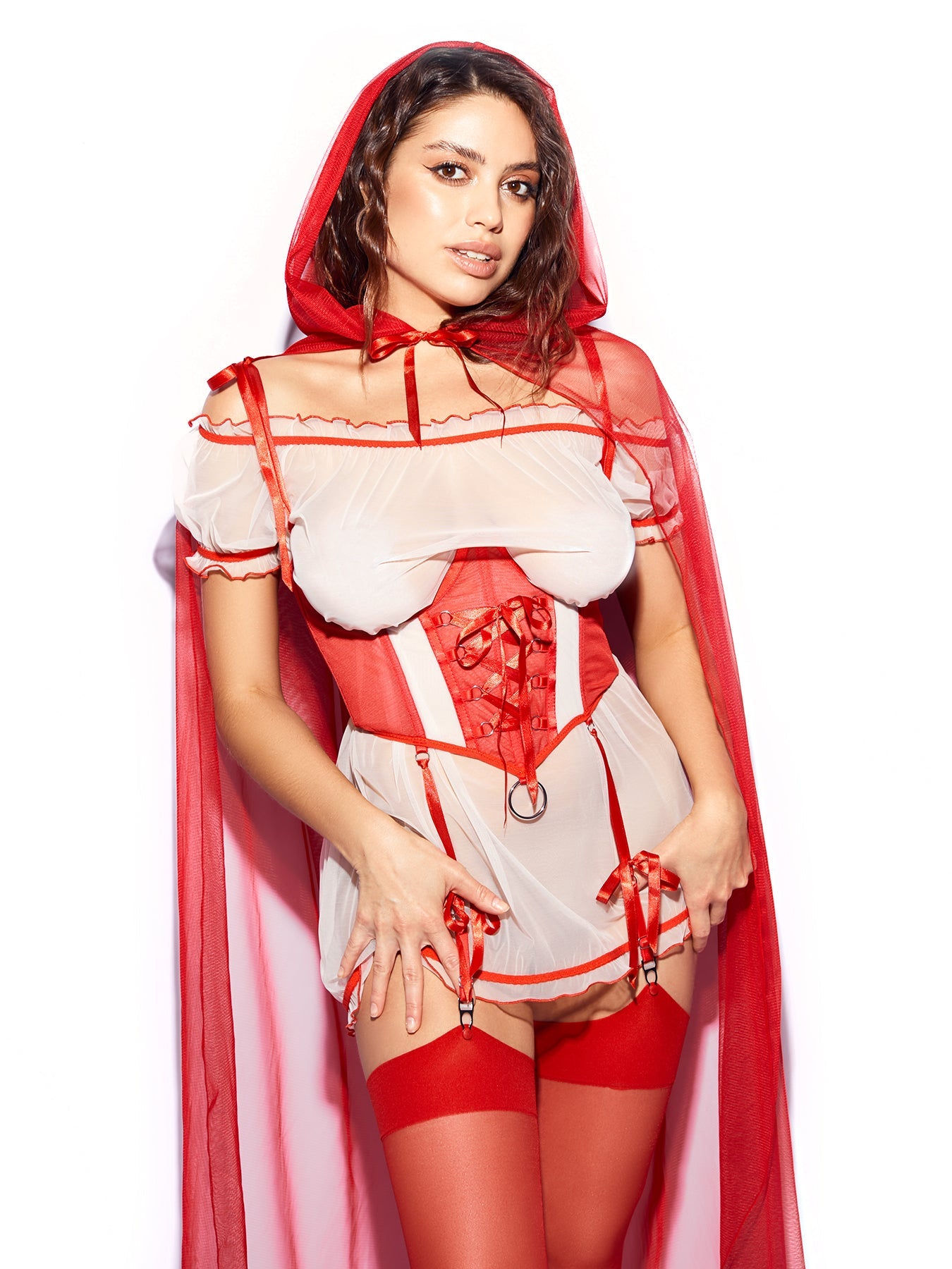 НАКИДКА З КАПЮШОНОМ LITTLE RED RIDING HOOD